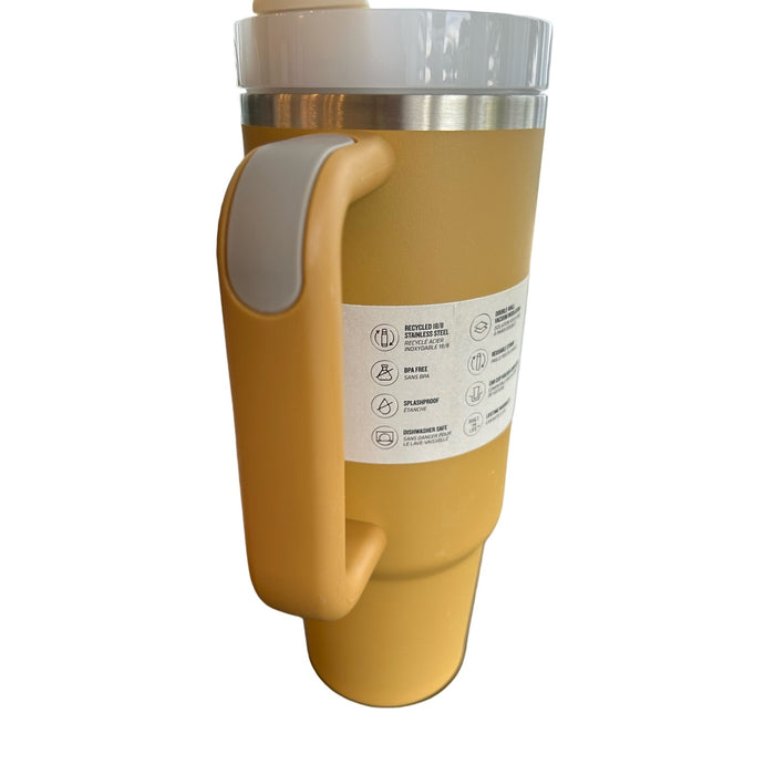 Stanley Quencher H2.0 Flowstate Tumbler 30 OZ Mustard Insulated Mug
