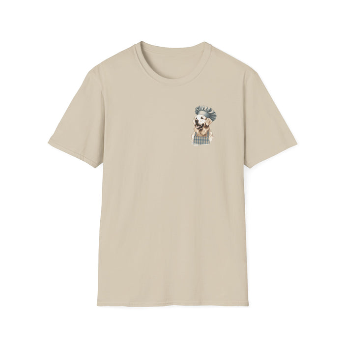 Golden Chef Culinary Adventures Tee | We Love Our Golden Retrievers