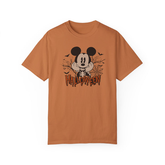 Happy Halloween Mickey Mouse Comfort Colors 1717 Garment-Dyed T-Shirt Halloween TshirtWOmens Gift Mens Gift Holiday Gift Mickey Tee