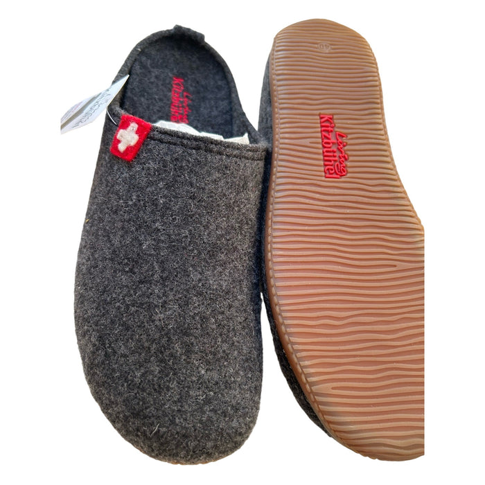 Living Kitzbühel Unisex-Adult Standing Loafer Slip-On Wool Slippers Size