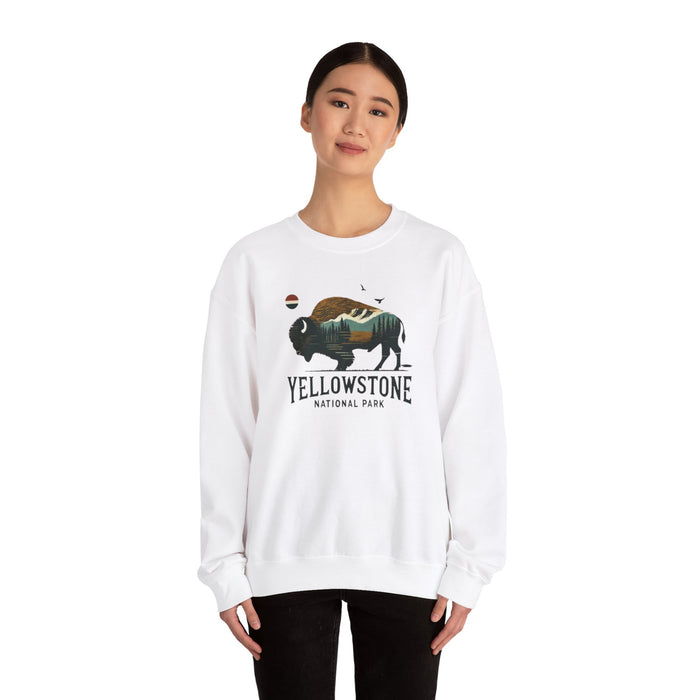 Yosemite National Park Unisex Heavy Blend Crewneck Sweatshirt Camping Sweatshirt Womens Sweatshirt Mens Sweatshirt