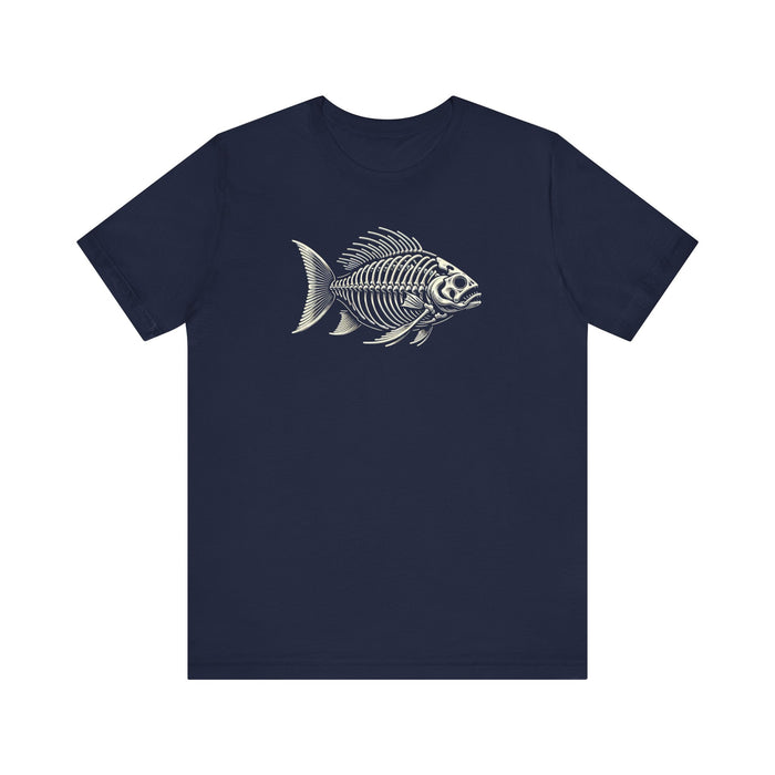 Fishing Skeleton Unisex Tee - Your Next Favorite Tshirt! Great Dad Gift, Boyfriend Gift, Papa Gift