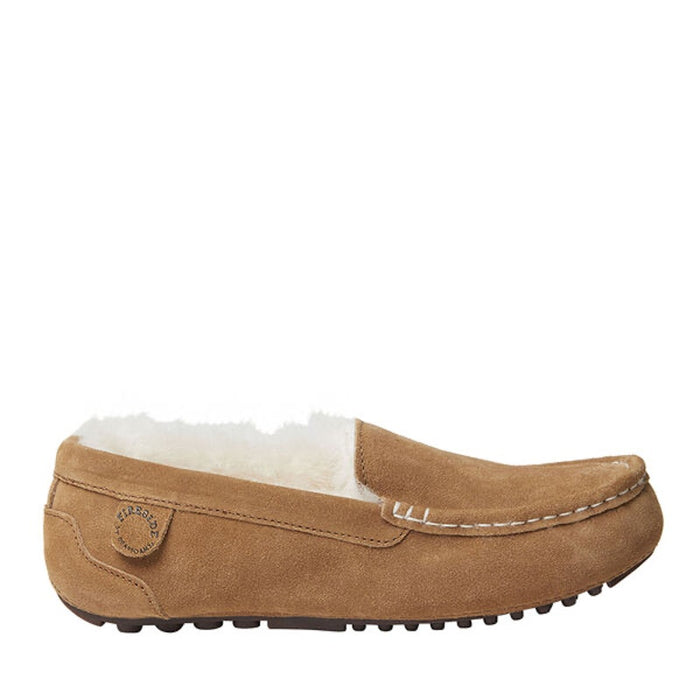 Women's Fireside by Dearfoams Mel Genuine Shearling Moccasin: Comfort, SZ 12W