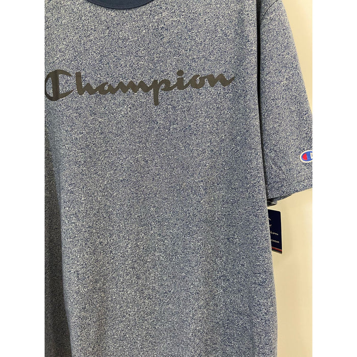 "Champion Men's Heritage Heather Blue Short Sleeve T-Shirt 162, Men's"