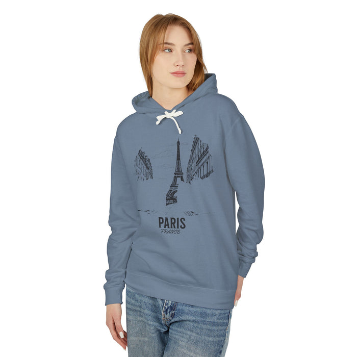 Paris, France Hoodie Comfortable Casual Travel Outdoor Adventure  Sweatshirt