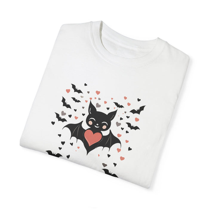 Happy Halloween Bat Vibes Comfort Colors 1717 Garment-Dyed T-Shirt Halloween Tshirt Womens Gift Mens Gift Holiday Gift