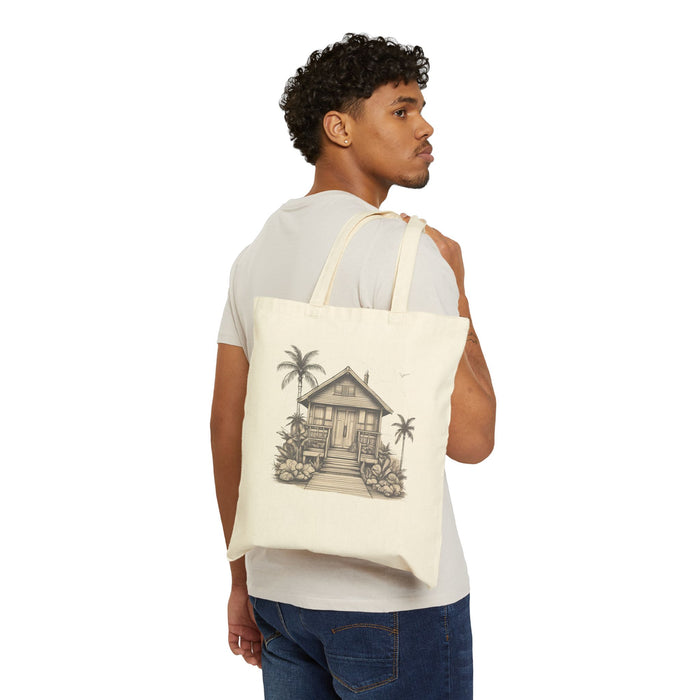 Seaside Serenity Beach More Worry Less Cotton Canvas Tote Bag Great Gift, Beach Bag, Reusable bag, Shopping Bag, Durable Tote Bag