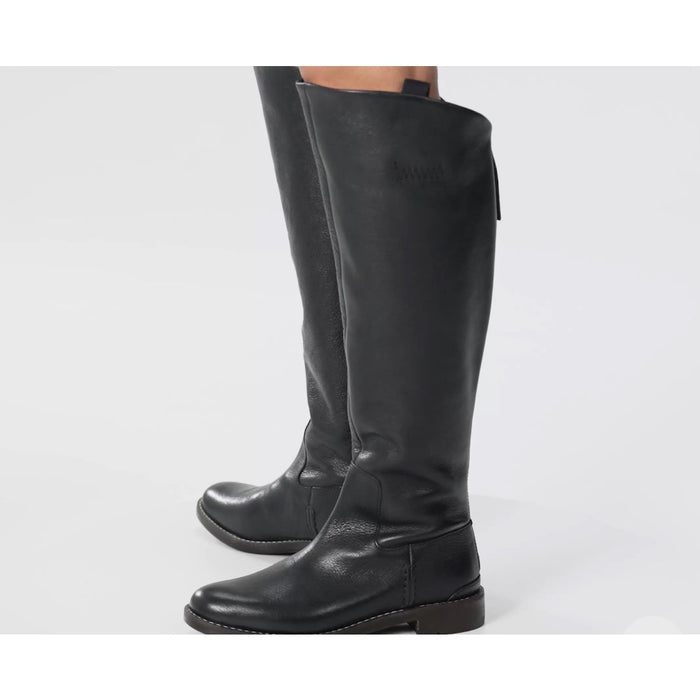 Franco Meyer Knee High Boot Sz 7.5W - Hand-Finished Leather, Back Zip MSRP $ 250