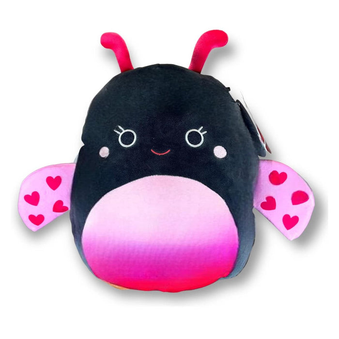 Squishmallows Official Kellytoy Ladee Ladybug Hot Pink
