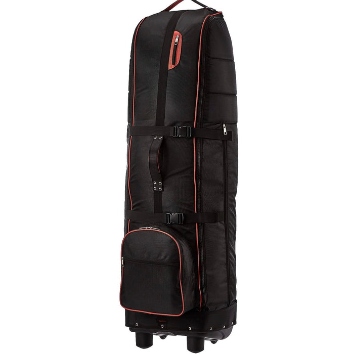 Golf Travel Bag Black, Durable Spacious Club MSRP $133 Amazon Basics Premium