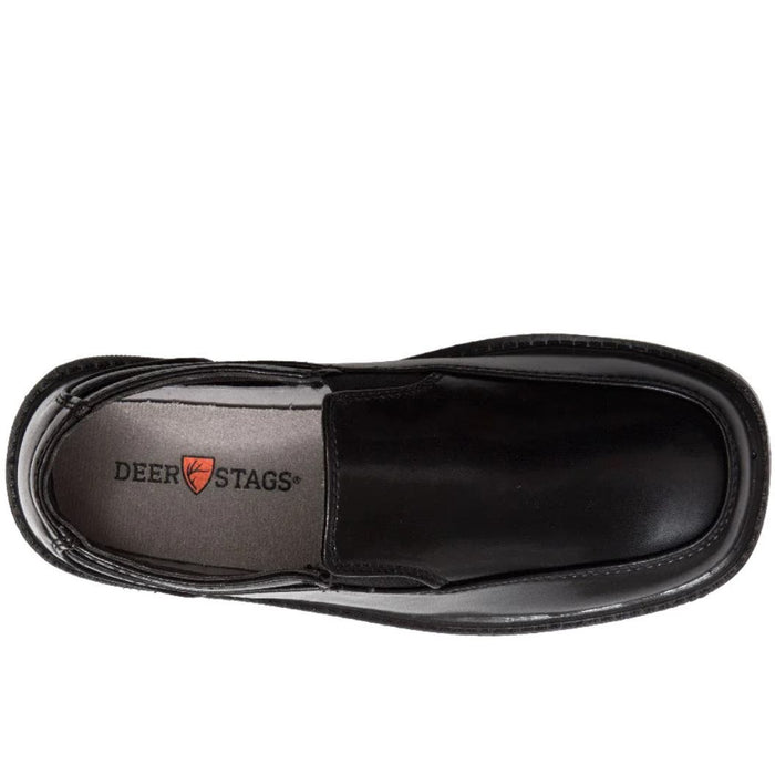 Deer Stags Kids' Brian Loafer Comfortable Slip On Black, Size 7W MSRP $75