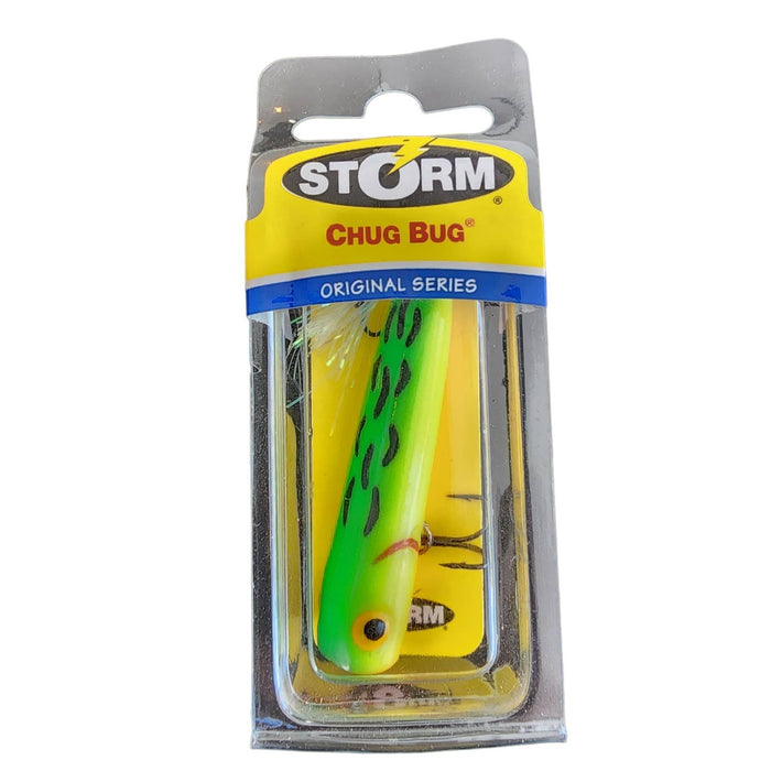 Storm

Storm Rattlin' Chug Bug 2-1/2" Topwater Fishing Lure 1/4oz hot frog