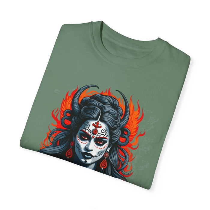 Kali the Destroyer Hindu Goddess SAVAGE Unisex Garment-Dyed T-Shirt Comfort Colors Great Gift Idea Stylish and Trending