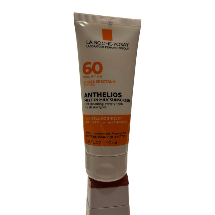 La Roche-Posay Sunscreen SPF 60, Face & Body Sunscreen Lotion, Oil-Free, 3 Fl Oz