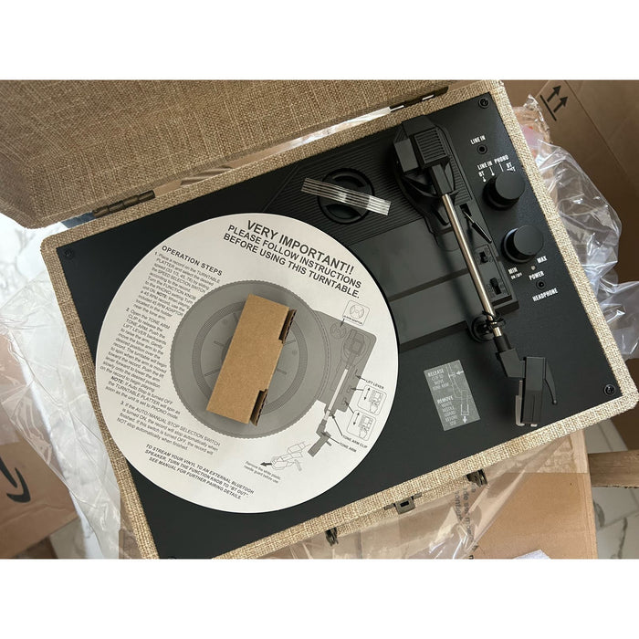 "Victrola Journey+ Portable Turntable: Classic Vinyl Experience Anywhere!"