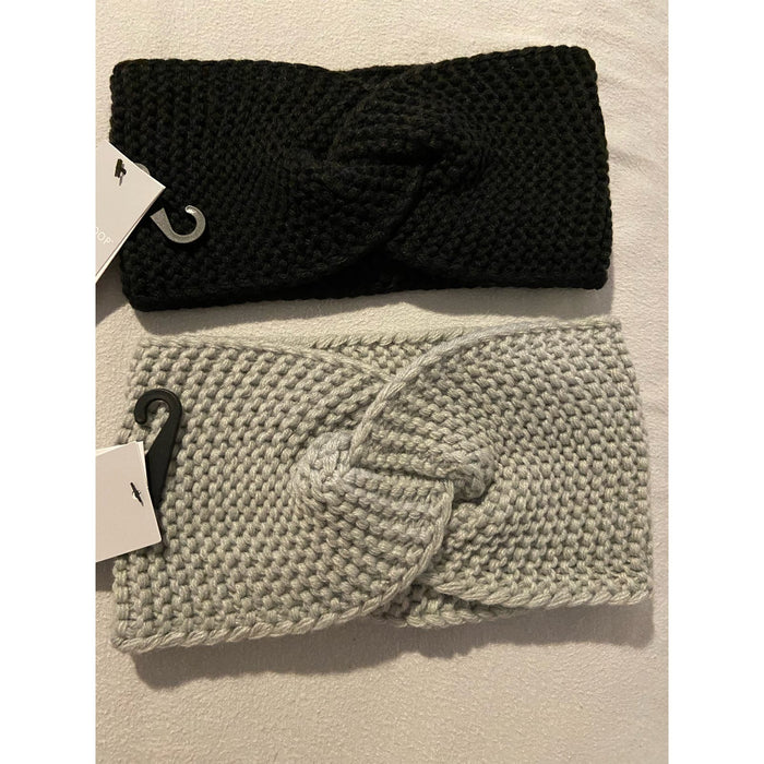 West Loop Women’s Gray Knit Criss Cross Headband * NWT H157