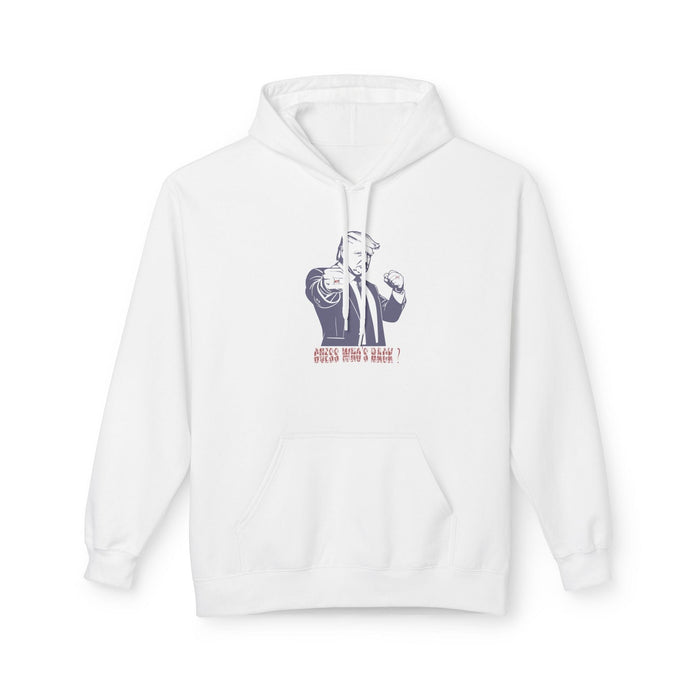 Guess Whos Back Donald Trump Patriotic Hoodie Bold Supporter Sweatshirt