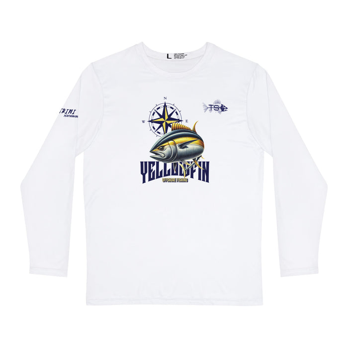 Yellowfin Tuna Fishing Long Sleeve Shirt Moisture-Wicking UV Protection