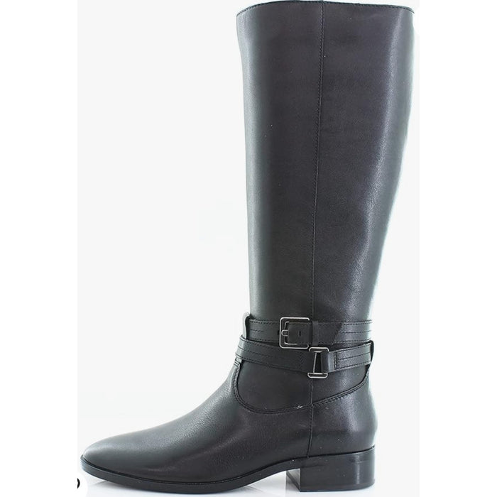 Naturalizer Reid Womens  Wide Calf Boots. US Size 7W-WC  - BLACK