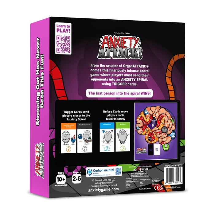 The Awkward Yeti Anxiety Attack! Card Game A Family Fun Game for Kids and Adults