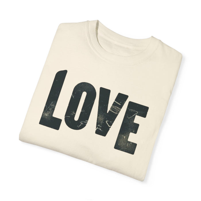 Spread LOVE Comfort Colors 1717 Garment-Dyed T-Shirt - Cozy, Stylish, and Timeless Tee Great Gift Idea