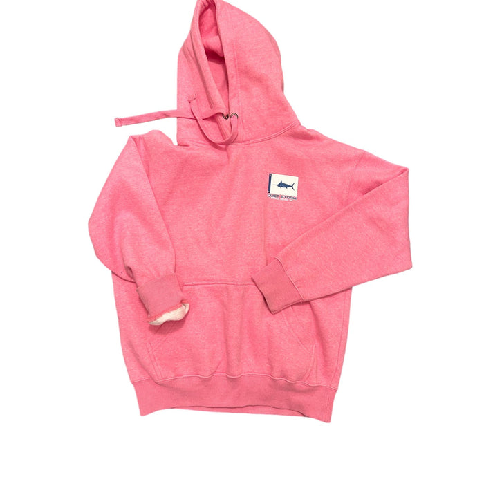 Quiet Storm Pink Myrtle Beach Nautical Fish Sweatshirt * Size Small Comfy wc37