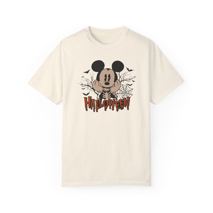 Happy Halloween Mickey Mouse Comfort Colors 1717 Garment-Dyed T-Shirt Halloween TshirtWOmens Gift Mens Gift Holiday Gift Mickey Tee