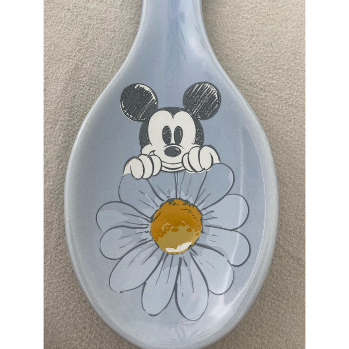 Disney Mickey Mouse Ceramic Spoon Rest * Spring Flower Design Home H109