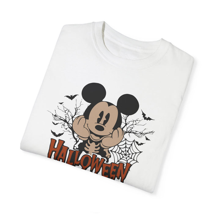 Happy Halloween Mickey Mouse Comfort Colors 1717 Garment-Dyed T-Shirt Halloween TshirtWOmens Gift Mens Gift Holiday Gift Mickey Tee