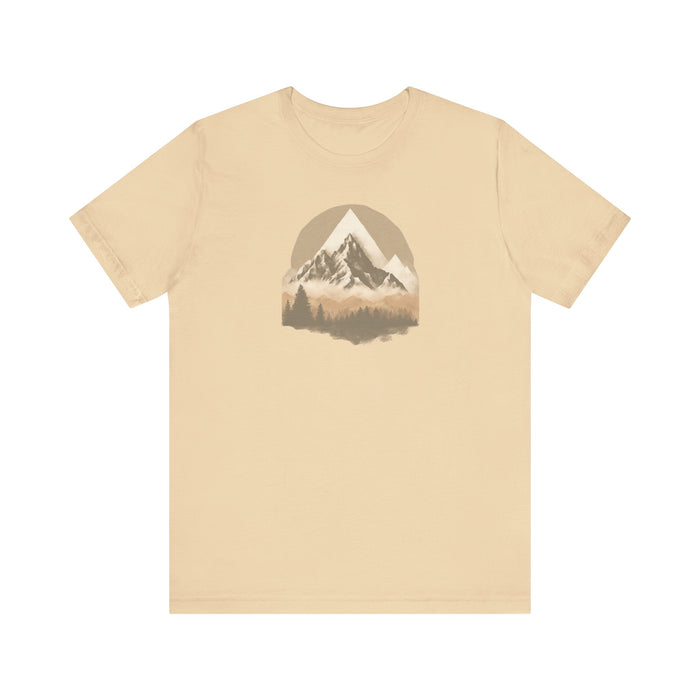 Mountain Escape Get Lost in Nature Unisex Jersey Short Sleeve Tee Great Gift, Dad Gift, Husband Gift, Boyfriend Gift, Camping Tshirt