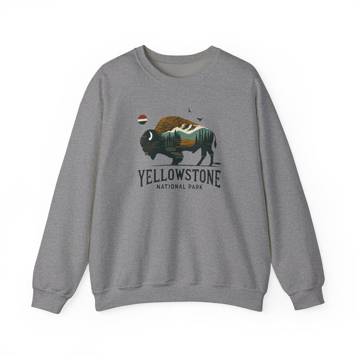 Yosemite National Park Unisex Heavy Blend Crewneck Sweatshirt Camping Sweatshirt Womens Sweatshirt Mens Sweatshirt