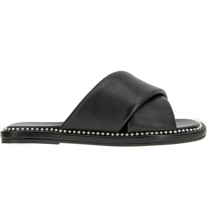 BCBGeneration Tabby Sandal 7.5, Slip-On, Padded Footbed Womens Shoes