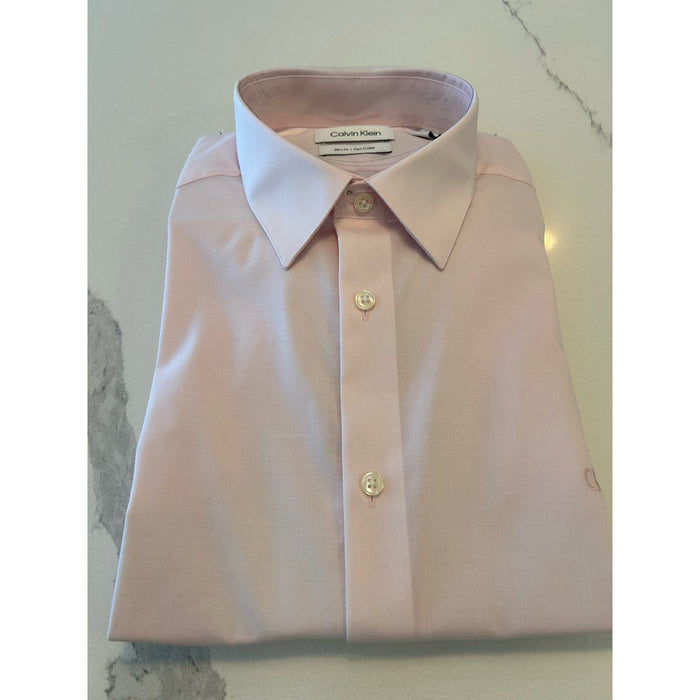 Calvin Klein Men’s Slim-Fit Flex Collar Dress Shirt Size 16* Modern Style M1305