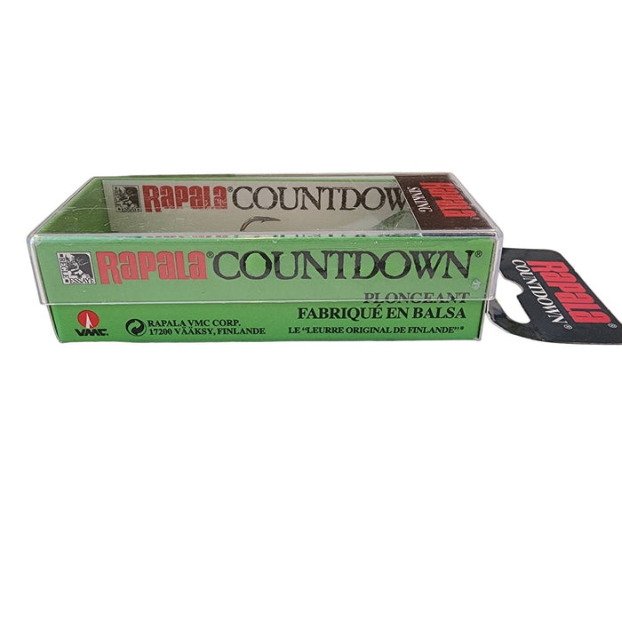 Rapala Countdown-sinking

CD-9, Swimming Depth 7-10', 3 1/2", 7/16 oz.