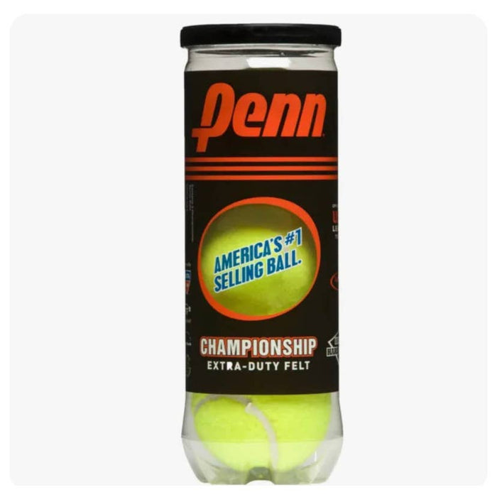 Penn Championship Extra-Duty Felt Tennis Balls 1 Can (3 Balls) US Shipper