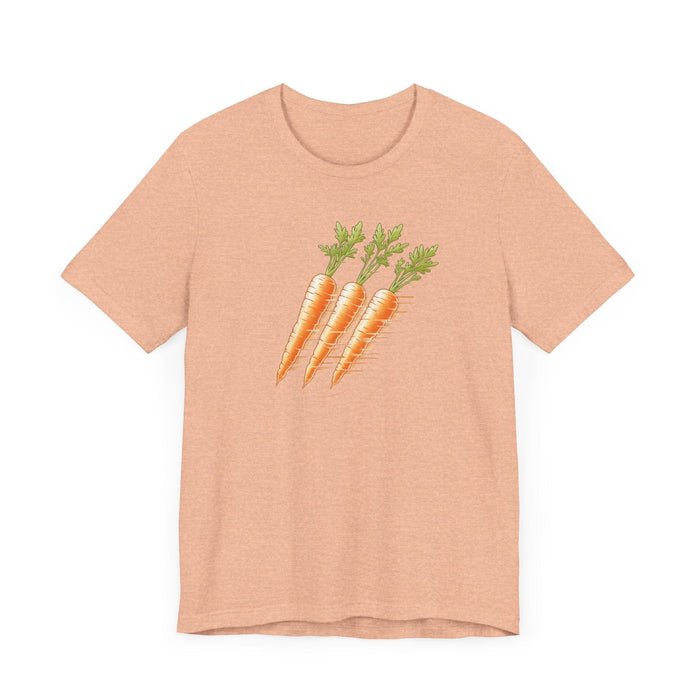 Carrot Crush Garden Fresh Vibes Tee Graphic Tee Shirt for Women Minimalist Foodie Cook Baker Hiking Camping Botanical Gardner