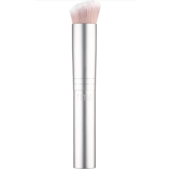 RMS Beauty Skin2Skin Foundation Brush Silver Ergonomic Design