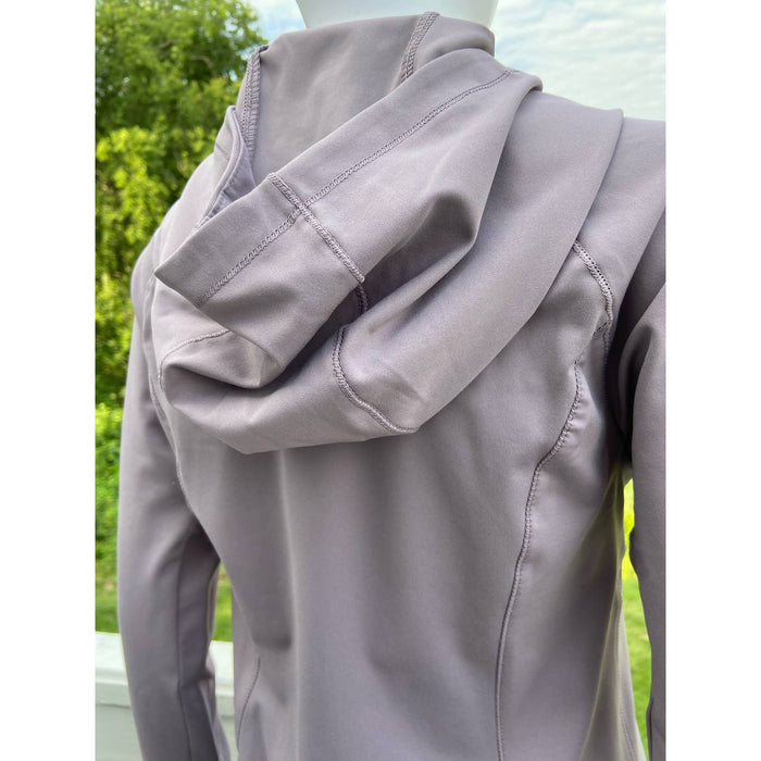 Yogalicius Full Zip Jacket with hoodie frosted lilac SZ M