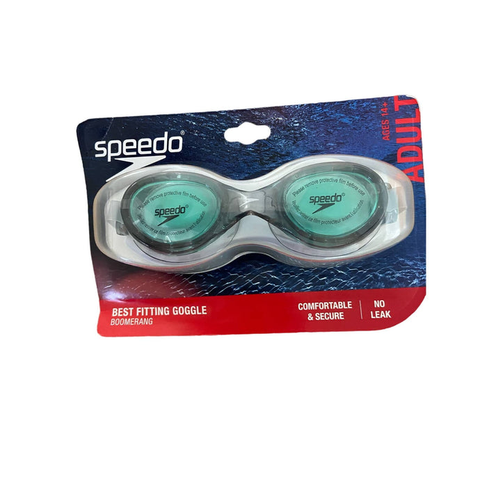 Speedo Adult Boomerang Goggles - Monument Jade water sports