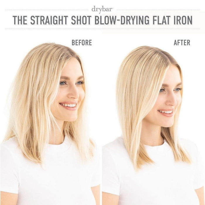 Drybar The Straight Shot Blow-Drying Flat Iron for Smooth, Frizz-Free Styling