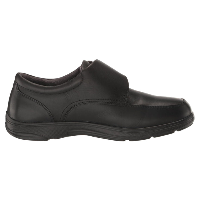 Anodyne No. 28 Casual Oxford – Black, Size 10, Extra Wide, Orthopedic-Friendly