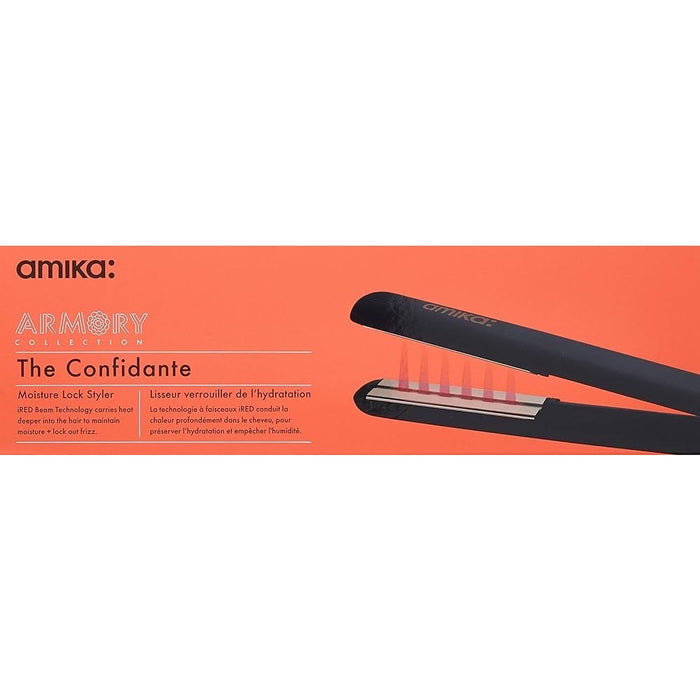amika The Confidante Moisture Maintenance Styler Hair Straightener Flat Iron