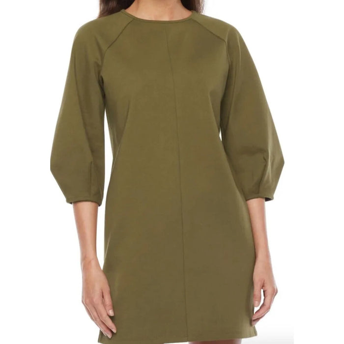 Worthington Long Sleeve Shift Dress Comfortable Elegance in Green* Size XL 1326
