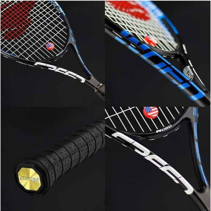 "WOED 2 Player 27” Speed Tennis Racquet Set with Accessories"