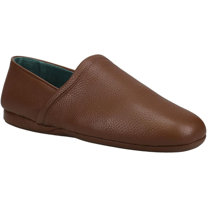L.B. Evans Men's Aristocrat Opera Slipper 100% Leather, Size 12 EEE Comfy Shoes
