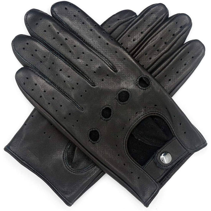 Harssidanzar Men's Lambskin Leather Driving Gloves sporting gear sz XXL