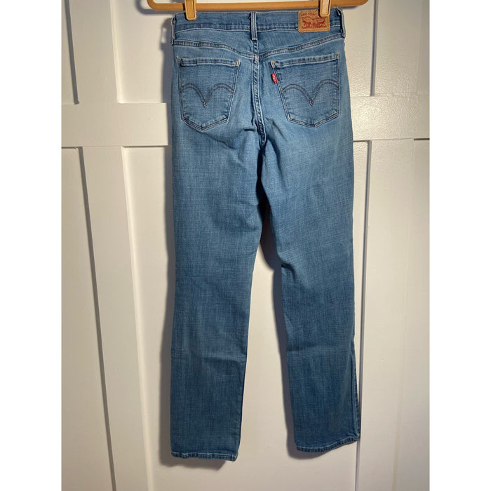 Levi’s Classic 505 Straight Cut Denim Jeans - Size 4, Light Blue * WJ05