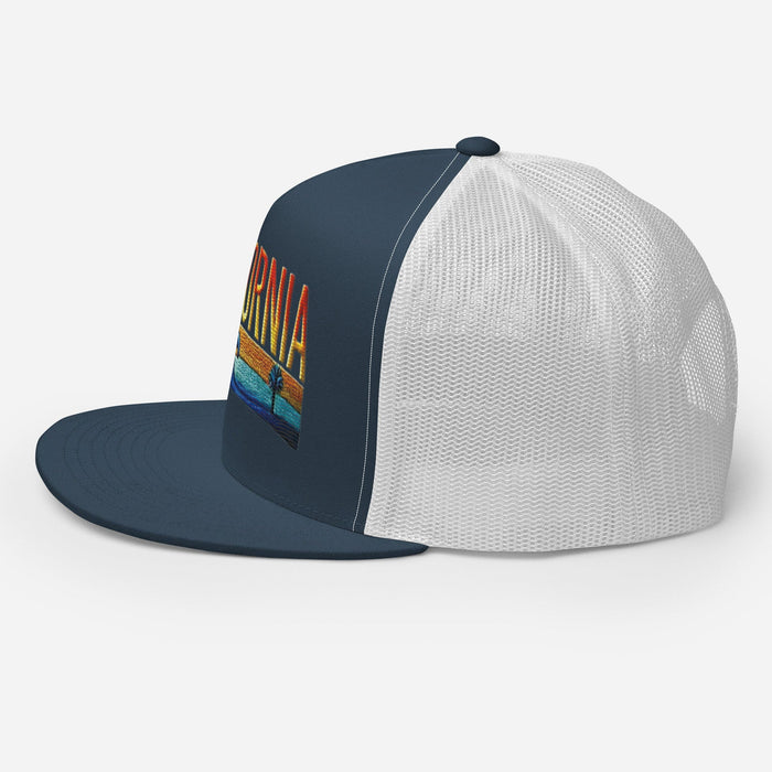 California Classic High Profile Snap Back Trucker Cap