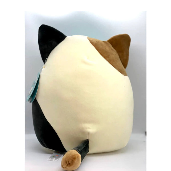 Squishmallows Kellytoy Cam the Calico Cat with Visor 11 inch NWT