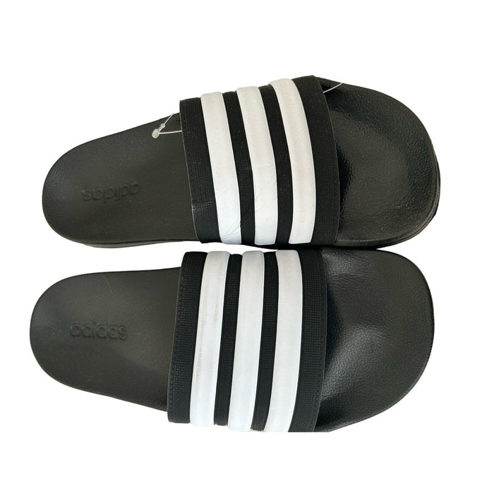 adidas Unisex-Adult Adilette Slides Sandal – Size 10 Men’s, Lightweight